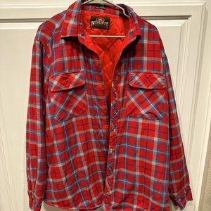 Vintage Greatland flannel red warm XL